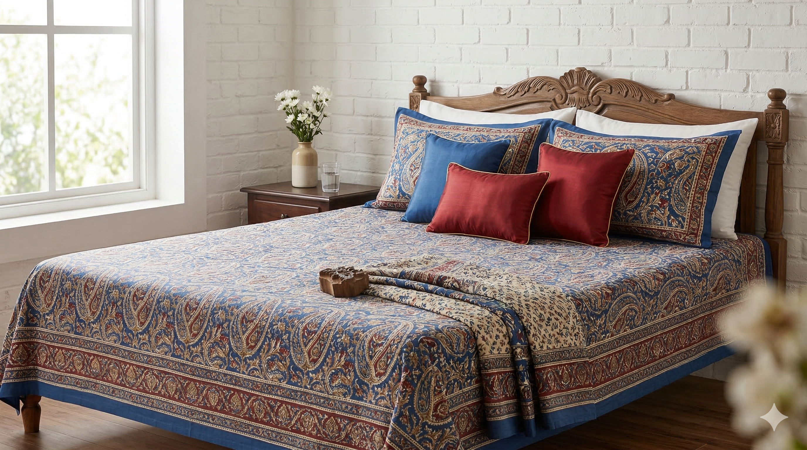 Premium Dark Bedroom Setup