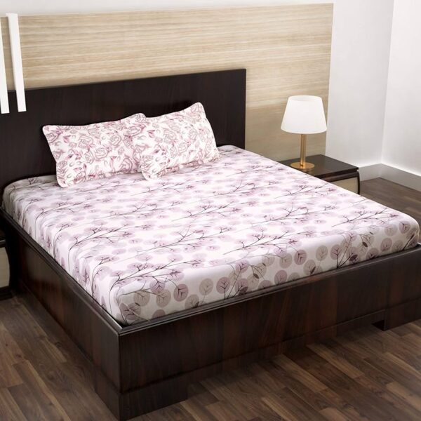Welspun  Spaces Everyday Premium Double Bedsheet
