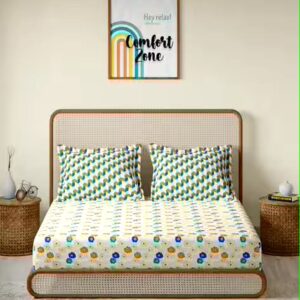 Stellar Home Marigold Double Bedsheet