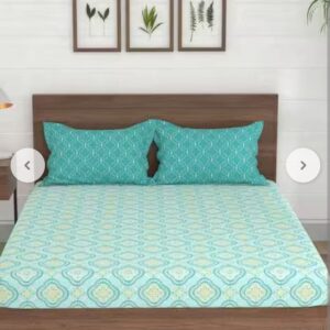 Portico New York Morning Glory  Elastic Fitted Double Bedsheet