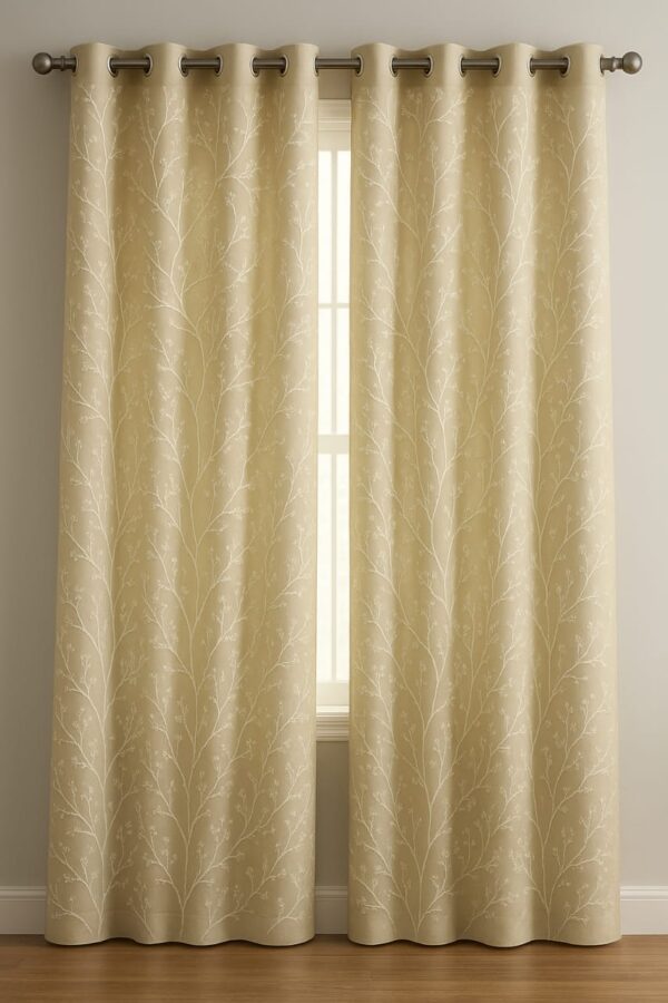 Premium Blackout Curtains - Jacquard Fabric