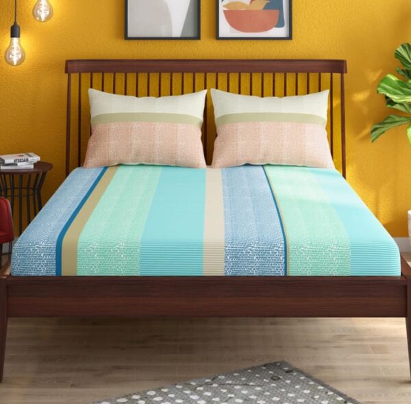 Portico New York #Hasshtag  Double  Bedsheet