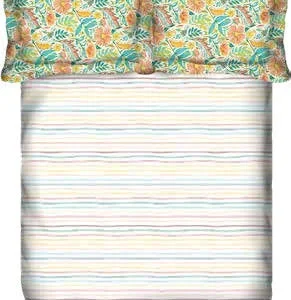 Portico New york #Hashtag Double  Bedsheet