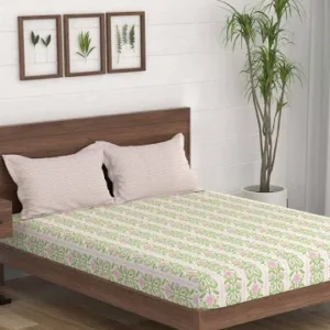Portico New York  Morning Glory Double  Bedsheet