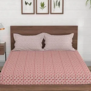 Portico New York Morning Glory Elastic Fitted Double Bedsheet