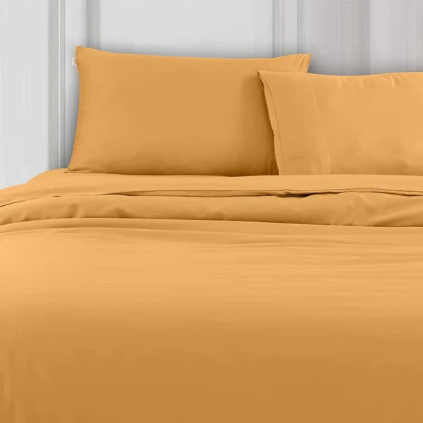 Portico Plain Doublebed Bedsheet - Image 4