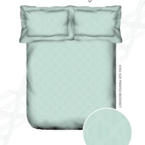 Trident Pastel Poetry Bedsheet