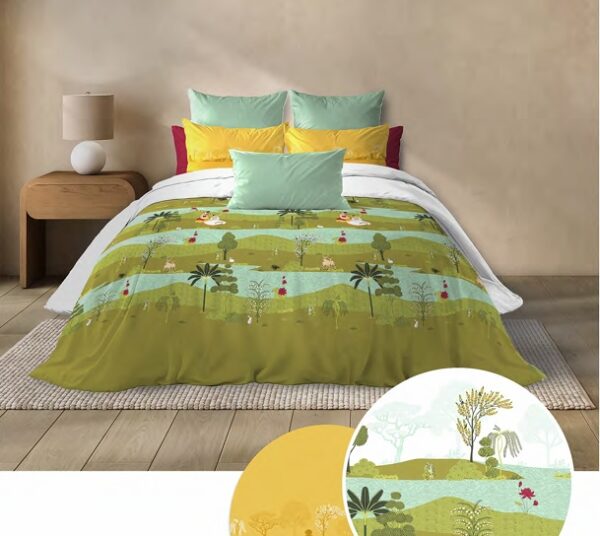 Trident Vasant Double Bedsheet